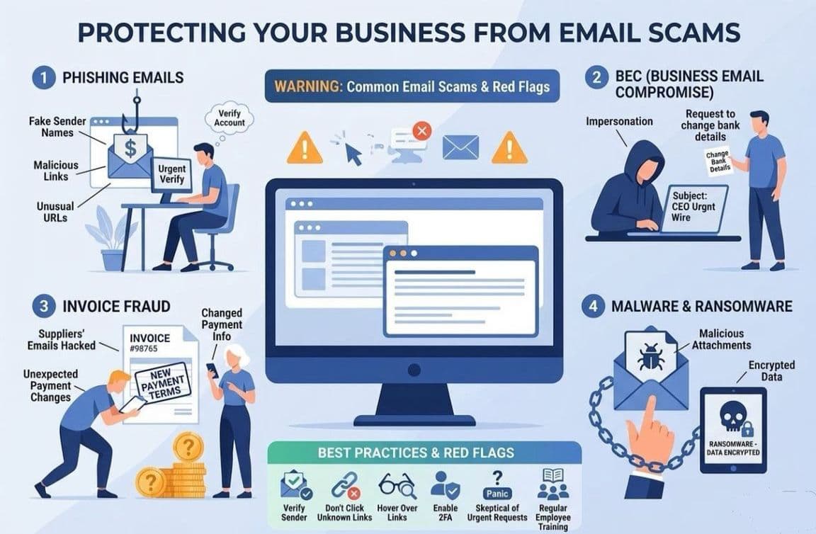 BEC and Invoice Fraud in Singapore: How Businesses Are Targeted and What to Look For