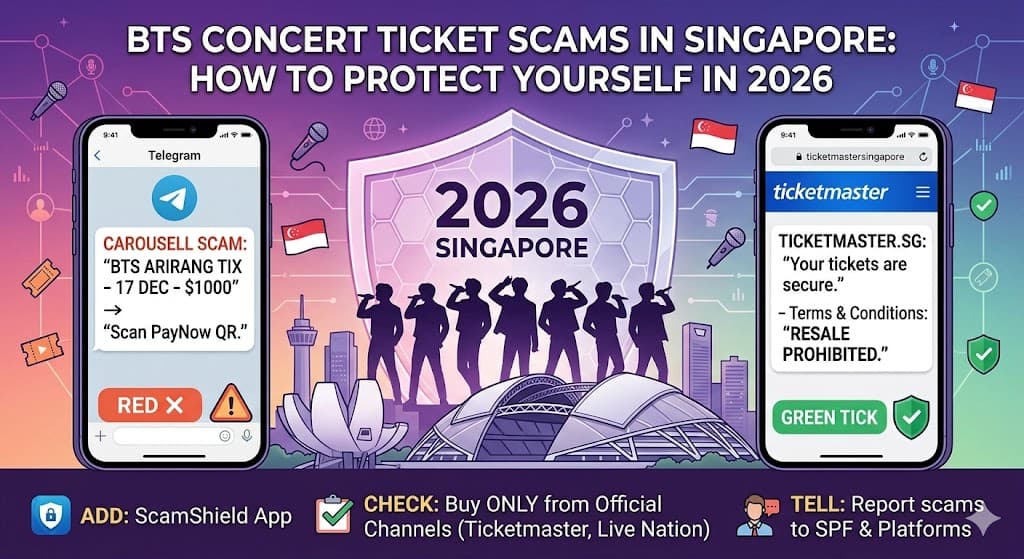 BTS Concert Ticket Scams in Singapore: How to Protect Yourself in 2026
