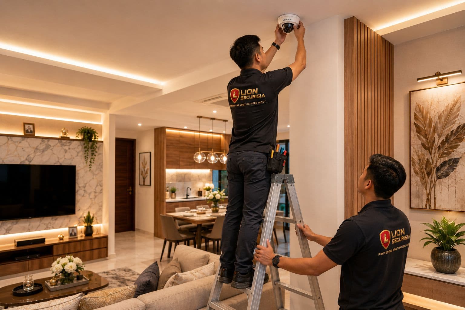 Lion Securisia Engineering LLP-Professional CCTV Installation, Alarm Systems & Access Control in Singapore