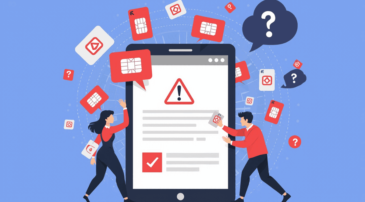 Dozens Under Investigation for Fraudulent SIM Card Registration: A Growing Scams Threat