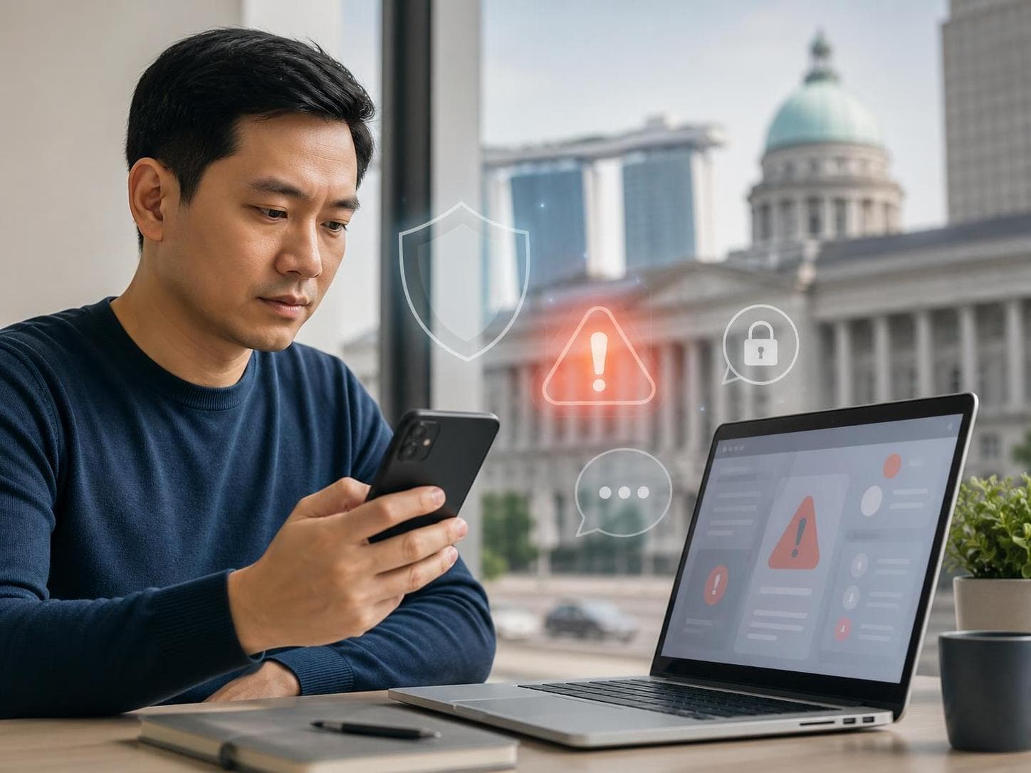 iMessage Government Phishing Scams in Singapore: Fake Police, Traffic Police and Court Notices