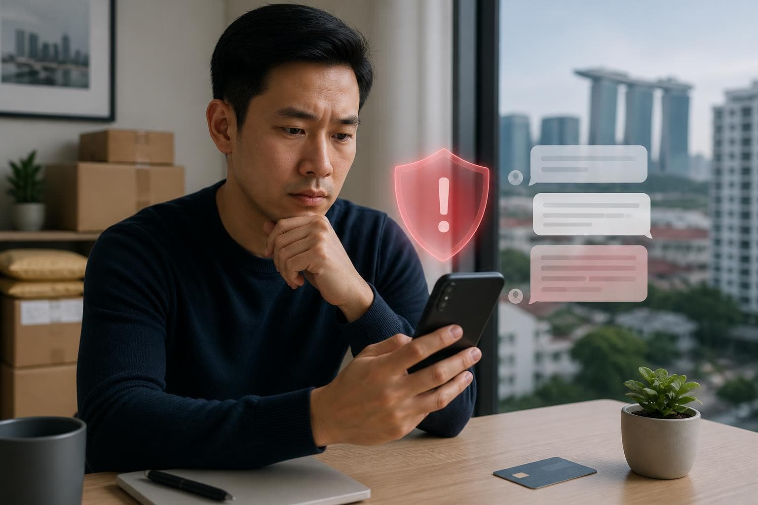 Courier iMessage Phishing Scams in Singapore: Fake Delivery Fees, Real Bank Losses